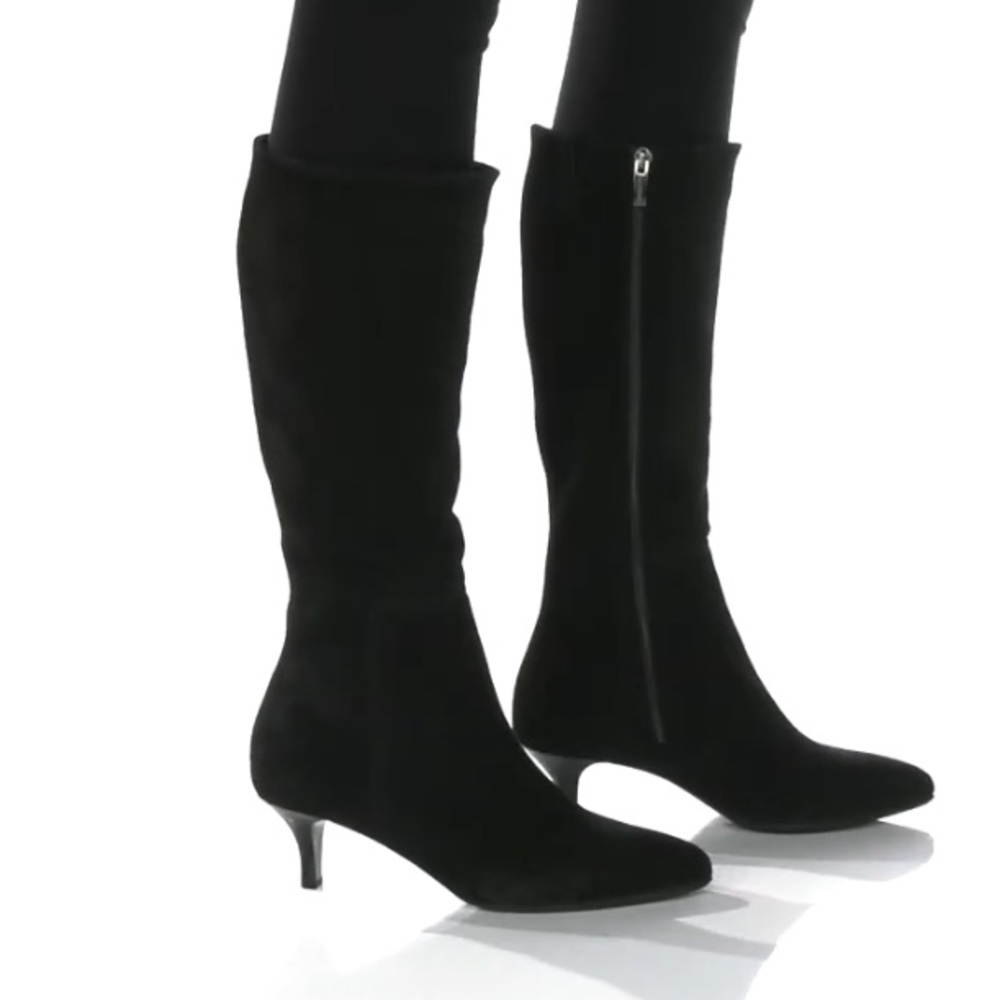 La Canadienne Drake Black Suede Boots